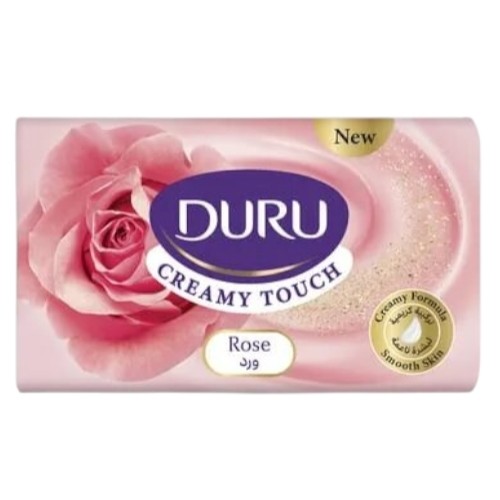 ДУРУ туалетное мыло 165гр CREAMY TOUCH Роза